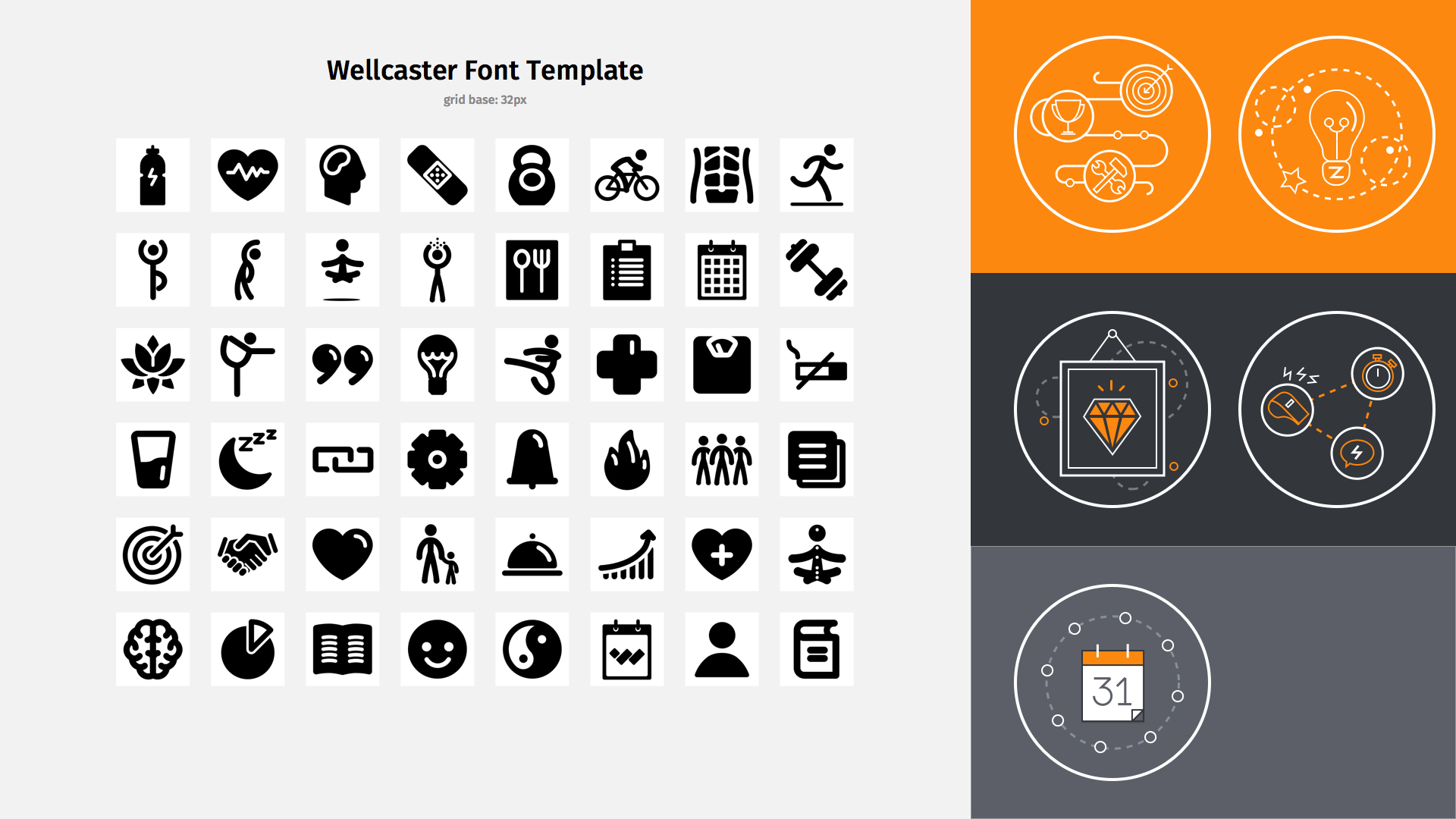 Iconography and Fonts